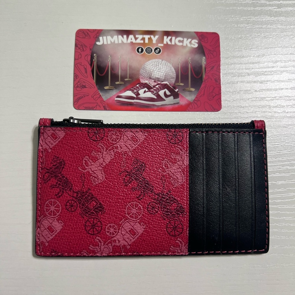 Mens Coach Pocket Zip Wallet